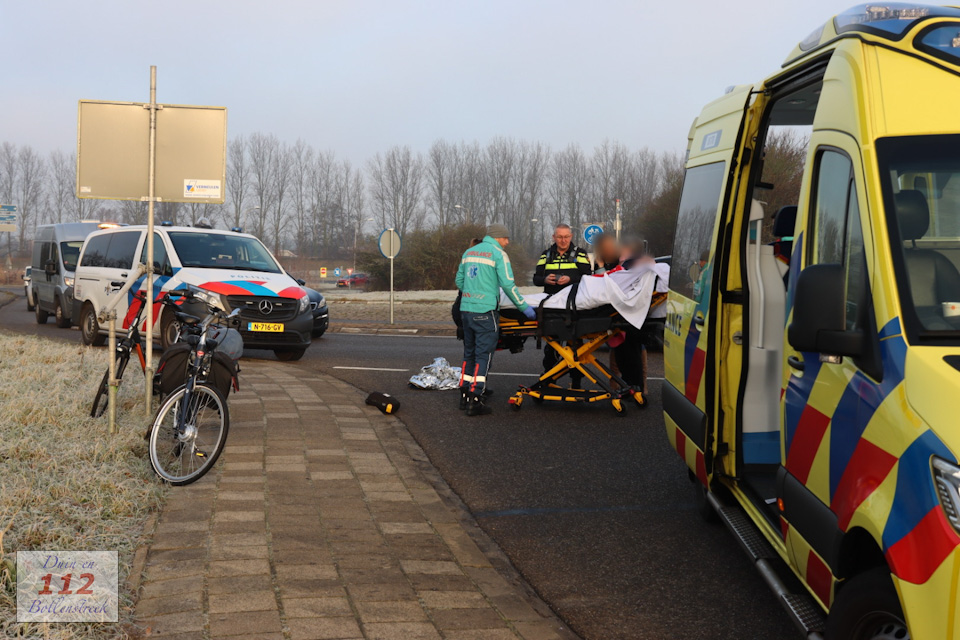 Fietser gewond op N449 Rijnsburgerweg Noordwijk