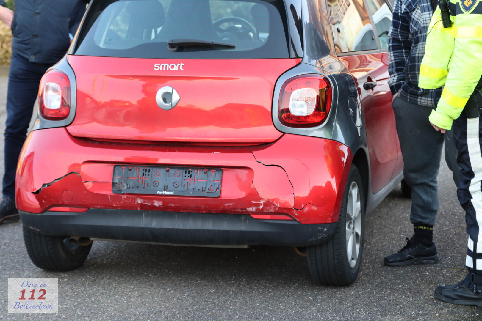 Ongeval op Heereweg N208 Lisse