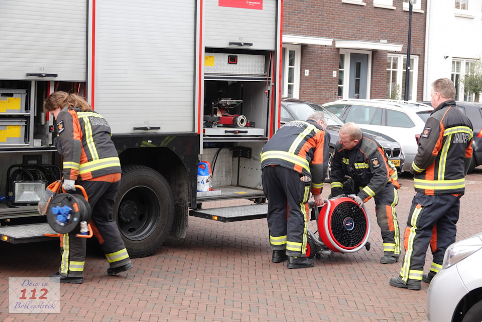 Foto-afwerkbedrijf ontruimd na brand in Noordwijk